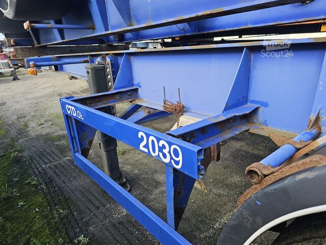 Konttikuljetukset MKF METALLBAU CS 20 / STEEL SUSPENSION/ BPW DRUM.