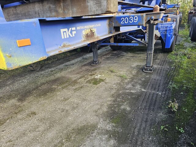 Konttikuljetukset MKF METALLBAU CS 20 / STEEL SUSPENSION/ BPW DRUM.