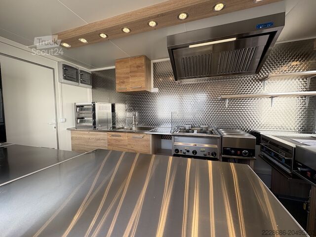 Prodejní přívěs Grillwagen, Imbissanhänger, Foodtruck, Grill, hamburger