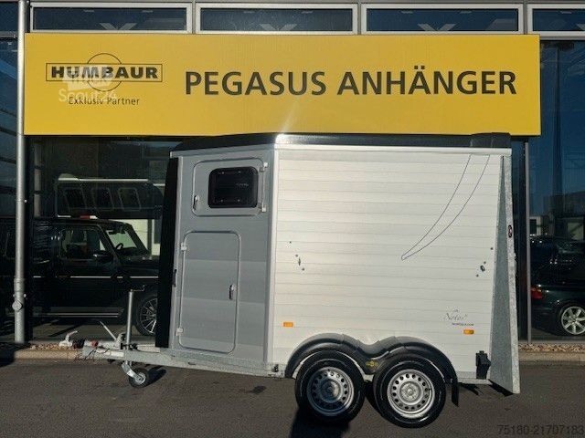 Причіп для перевезення коней HUMBAUR Notos Alu Pferdeanhänger 2,7t. 1.Hand SK