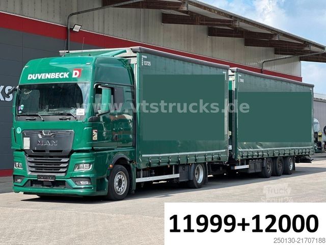 Jumbo kravas automašīna MAN TGX 18.470 4x2 LL Jumbo mit Retarder & HW AH