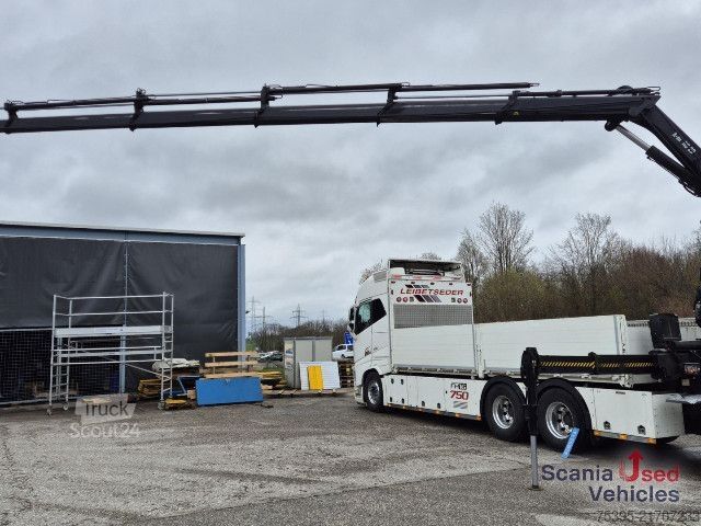 Tovornjak s ploščadjo Volvo FH 750 6X4 Hiab 232ES5 KOMPLETTZUG !!