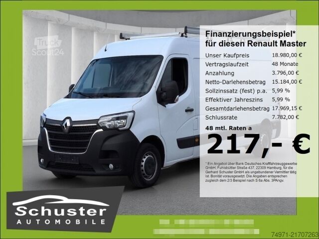 Kastenwagen Renault Master Kasten L3H2 3,5t 2.3D*AHK Tempo PDC Klima