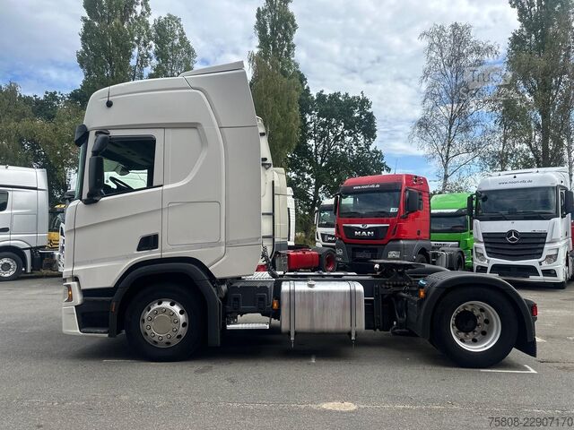 Gevaarlijke stoffen vrachtwagen SCANIA R450 Euro6D Retarder ACC ADR EXII / EXIII PTO