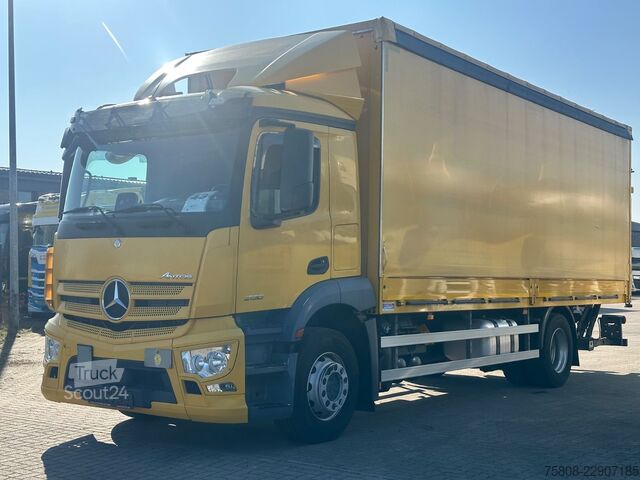Tentinė platforma sunkvežimis MERCEDES-BENZ Antos 1830 4x2 Pritche Plane 7,20m LBW 2t. AHK
