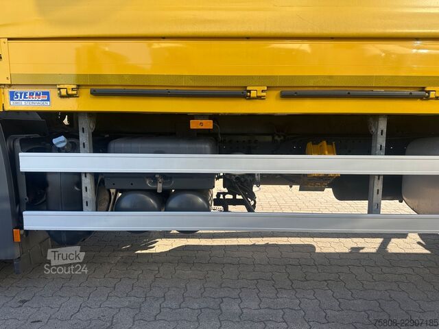 Tentinė platforma sunkvežimis MERCEDES-BENZ Antos 1830 4x2 Pritche Plane 7,20m LBW 2t. AHK