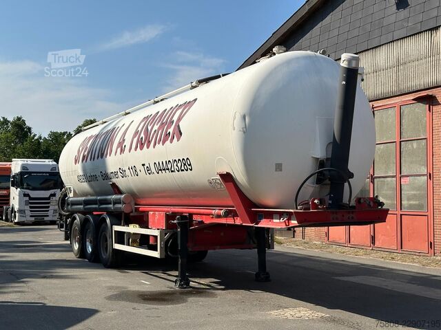 Silo puspriekabė FELDBINDER Kippsilo 60m³ Hydraulik