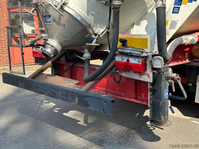 Silo puspriekabė FELDBINDER Kippsilo 60m³ Hydraulik