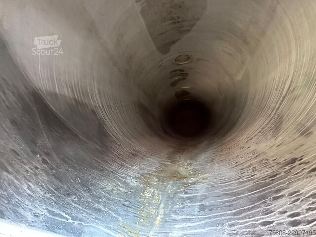 Silo puspriekabė FELDBINDER Kippsilo 60m³ Hydraulik