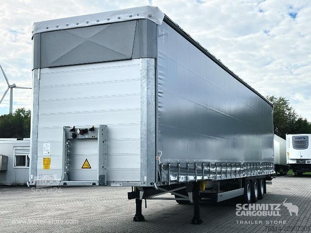 Atvira puspriekabė su tentu Schmitz Cargobull Curtainsider Mega Getränke