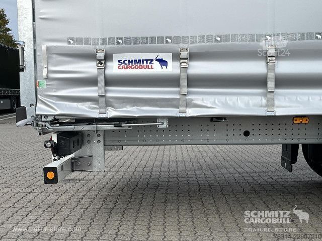 Atvira puspriekabė su tentu Schmitz Cargobull Curtainsider Mega Getränke