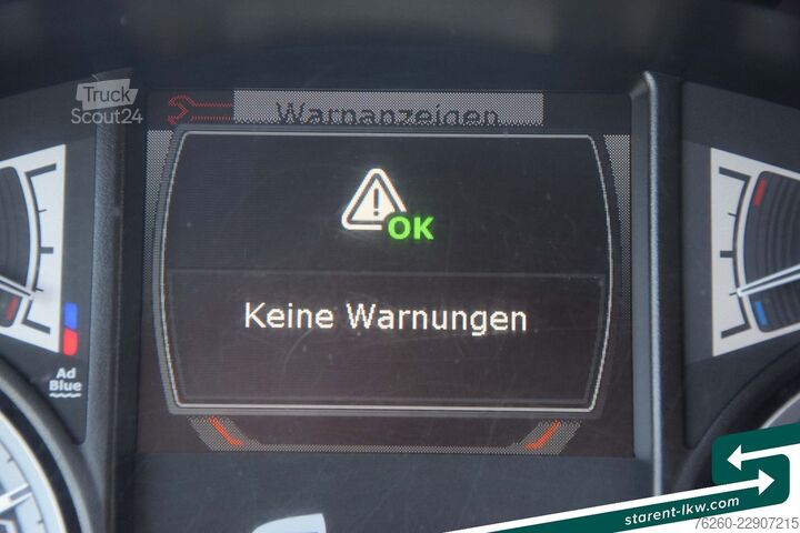 Autocarro con pianale e telone DAF XF 480 6x2 Planenaufbau LBW 1500Kg Standklima