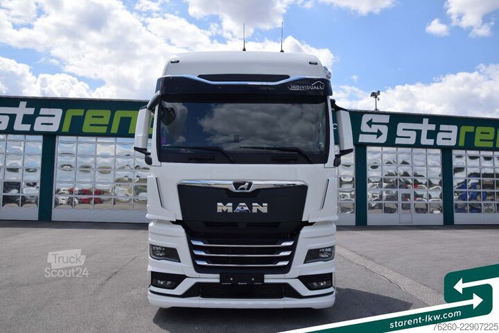 Standartinis vilkikas MAN TGX 18.560 LL Retarder Standklima Vollluft MIETE