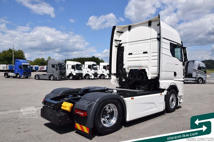 Standartinis vilkikas MAN TGX 18.560 LL Retarder Standklima Vollluft MIETE