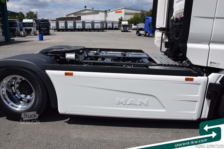 Standartinis vilkikas MAN TGX 18.560 LL Retarder Standklima Vollluft MIETE