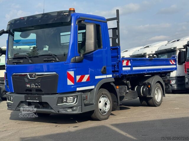 Trijų pusių savivartis furgonas MAN TGL 8.220 / 2 x AHK / KAMERA / NAVI