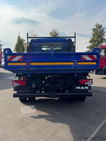 Trijų pusių savivartis furgonas MAN TGL 8.220 / 2 x AHK / KAMERA / NAVI