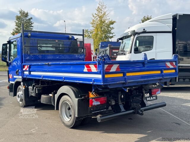 Trijų pusių savivartis furgonas MAN TGL 8.220 / 2 x AHK / KAMERA / NAVI