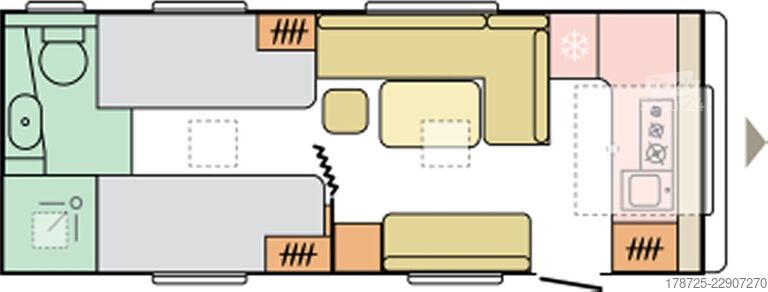 Bivalnik ADRIA Adora 613 HT Alde + Backofen + ATC