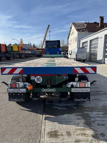 Polpriklopnik z nizko nakladalno ploščadjo NOOTEBOOM OVB-75-05 Ballastauflieger gelenkt