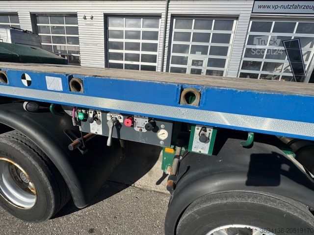 Tieflader-Sattelauflieger NOOTEBOOM OVB-75-05 Ballastauflieger gelenkt