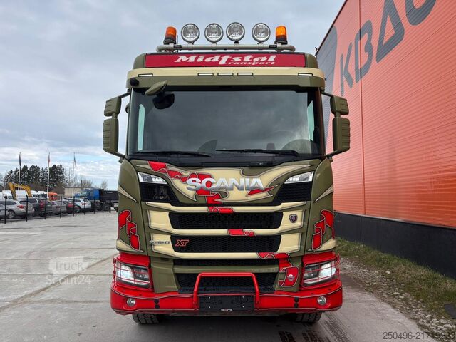 Kipper Scania R 520 8x4 RETARDER / FULL STEEL / BOX L=5565 mm