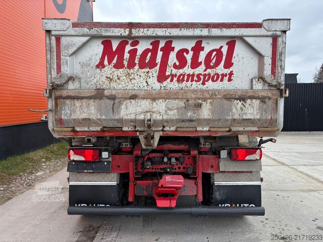Kipper Scania R 520 8x4 RETARDER / FULL STEEL / BOX L=5565 mm