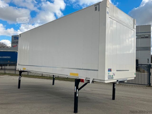 Remolque con caja móvil KRONE Wechselbrücke Koffer