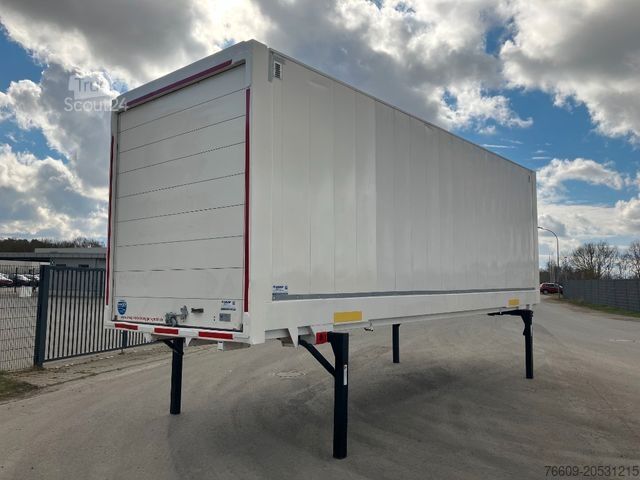 Cserélhető felépítményes pótkocsi KRONE Wechselbrücke Koffer