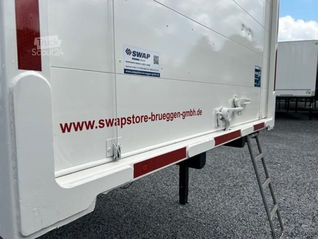 Rimorchio porta-cassa KRONE Heck Alu.- Rolltor