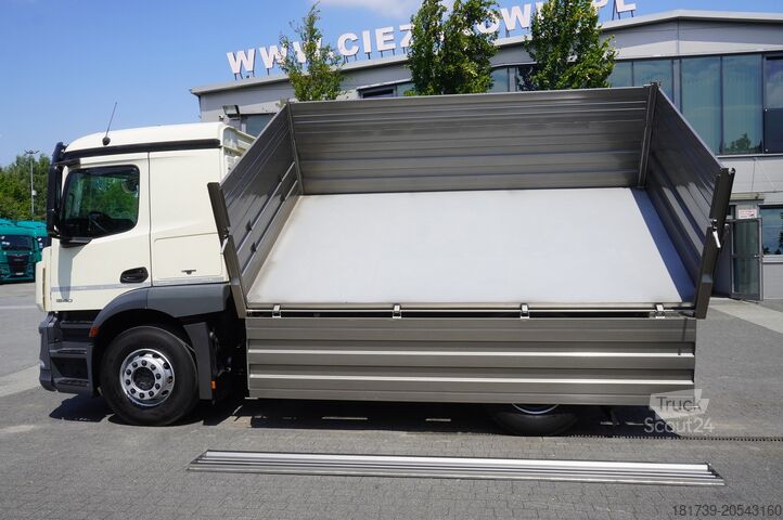 Trijų pusių savivartis Mercedes-Benz Actros 1840 / New 3-side tipper 10 EPAL