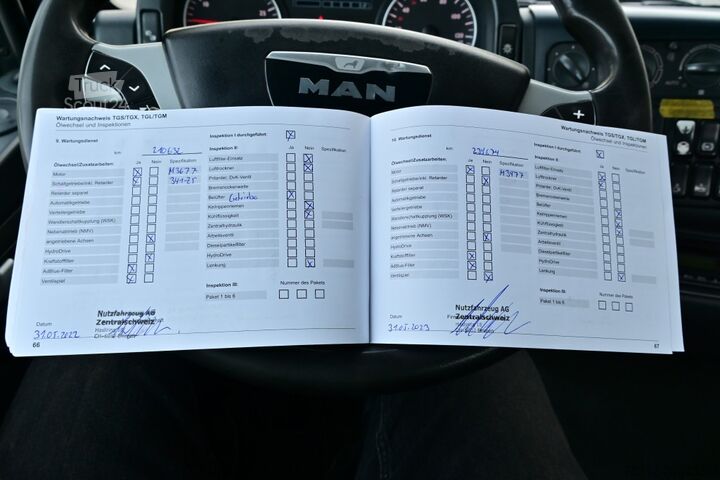 Żuraw samochodowy MAN TGL 12.250  4x2 E5 12t Palfinger PK 7001-EH 2AHK