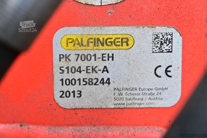 Macara montată pe camion MAN TGL 12.250  4x2 E5 12t Palfinger PK 7001-EH 2AHK