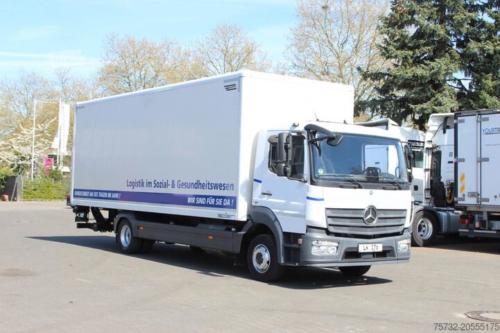 Camion caisson Mercedes-Benz Atego 1221 E6 Koffer Klima LDW Schalter LBW