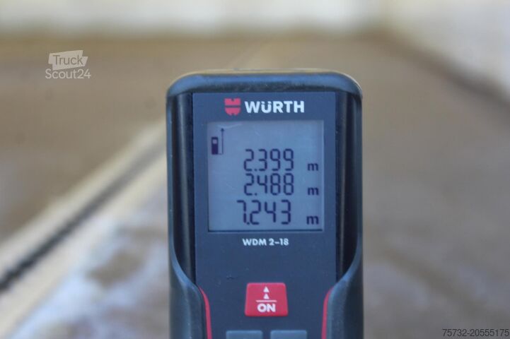 Camion caisson Mercedes-Benz Atego 1221 E6 Koffer Klima LDW Schalter LBW