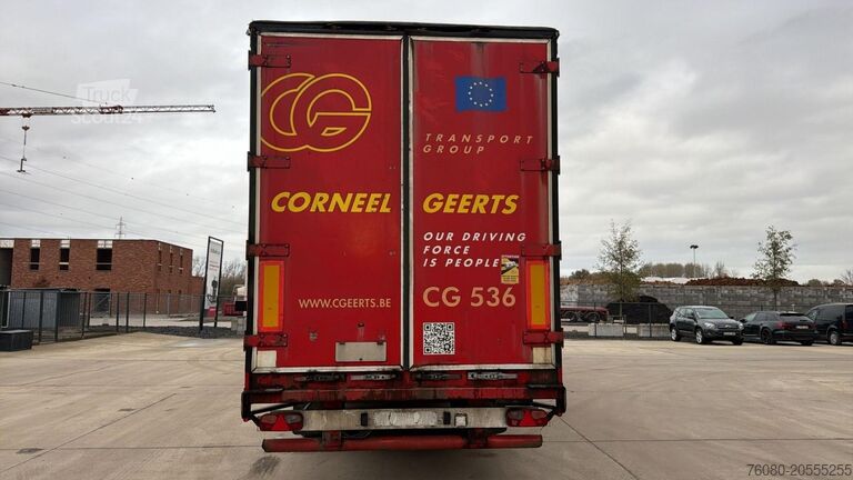 Bâché à rideaux latéraux Van Hool 3B2007 (BELGIAN TRAILER IN PERFECT CONDITION / ...