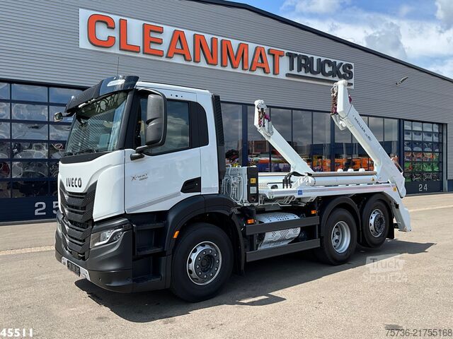 Portalarmsystem Iveco X-WAY AD280X42Y Retarder Meiller 16 ton portaal...