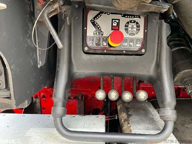System för krokarm Man TGX 35.480 8x4 Euro 6 Hiab 28 Tonmeter laadkraan