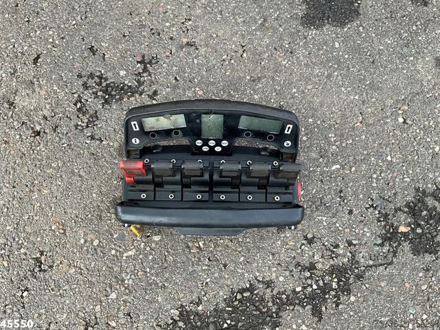 System för krokarm Man TGX 35.480 8x4 Euro 6 Hiab 28 Tonmeter laadkraan