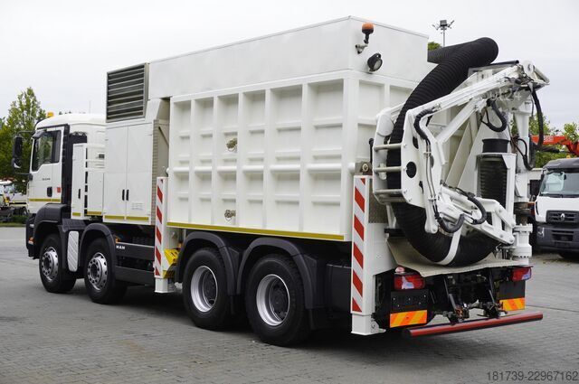 Vakuumbagger MAN TGA 35.440 8×4 / SB-106 vacuum excavator