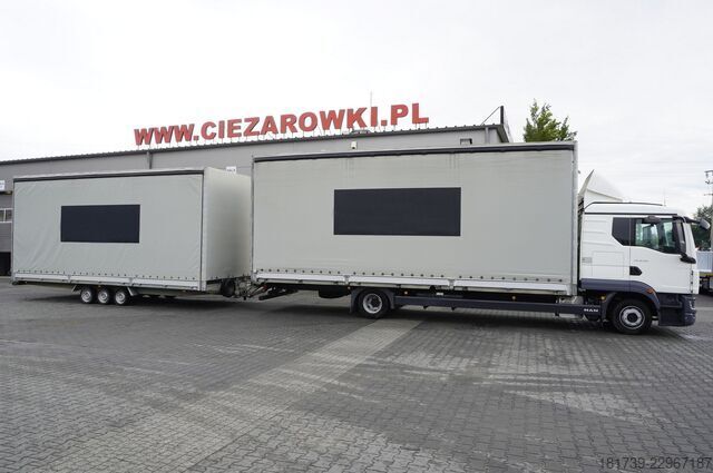 Sada plachiet MAN TGL 8.190 4×2 sleeper / 80 tho. km!!! /