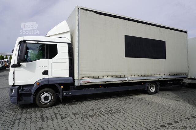 Sada plachiet MAN TGL 8.190 4×2 sleeper / 80 tho. km!!! /