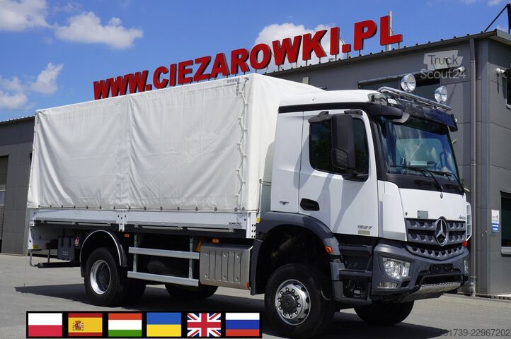 Plane Mercedes-Benz Arocs 1827 / 10 tho. km!!! / 4x4 / Tilt