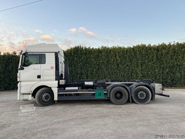 Abrollkipper MAN MAN TGX 26.480 USATO SCARRABILE