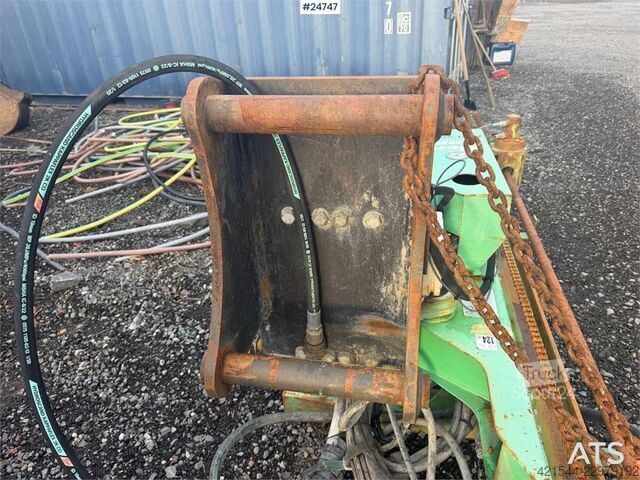 Montabert Micropa strekktårn med støvsuger og kompressor Montabert Micropa stretcher tower w/ vacuum cleaner and comp