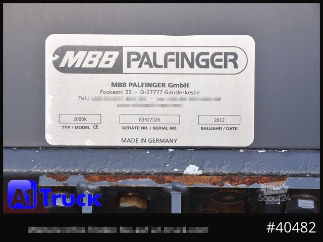 Kylbil MERCEDES-BENZ 1824 LL Carrier 950 Mt, 3 Kammern, Automatik