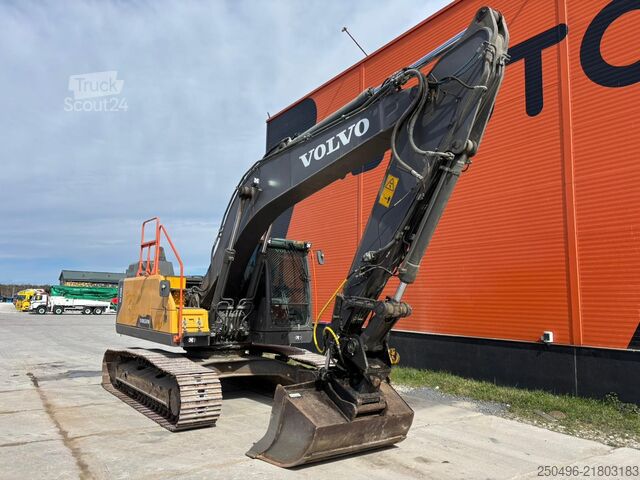 Excavator pe șenile Volvo EC 220 EL TILT / CENTRAL LUBRICATION / AC