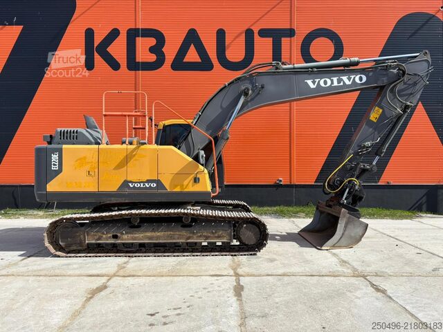 Excavator pe șenile Volvo EC 220 EL TILT / CENTRAL LUBRICATION / AC
