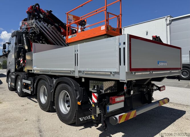 кран-манипулятор на шасси грузовика Volvo FH 500 Fassi F1450-8 JIB-6