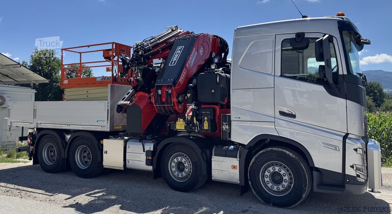 кран-манипулятор на шасси грузовика Volvo FH 500 Fassi F1450-8 JIB-6
